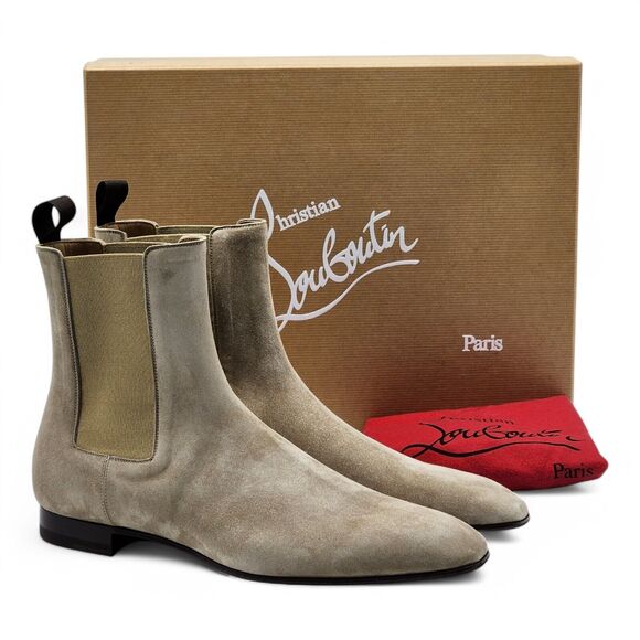 靴 Christian Louboutin ROADIE FLAT CALF P Christian Louboutin ROADIE FLAT CALF P